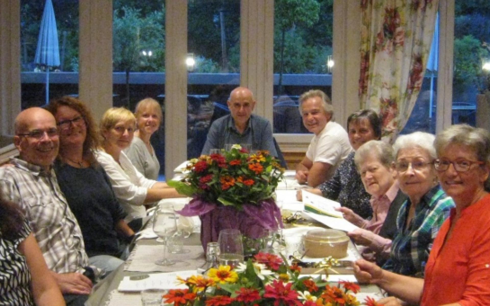Team Bibliothek 15 Jahrefeier